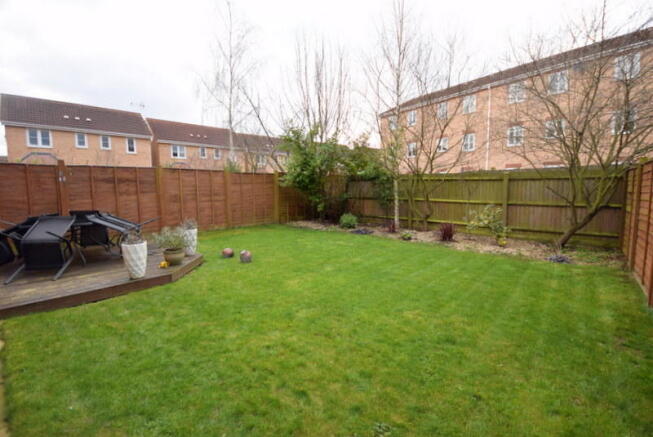 Rear garden