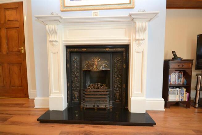 Fireplace in Lounge