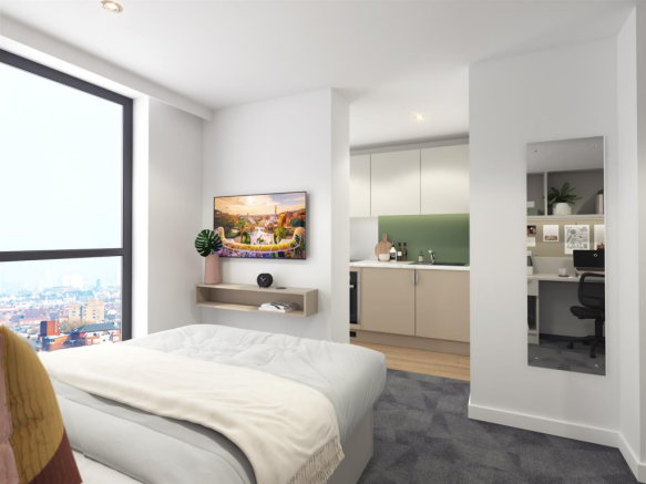 Studio to rent in sheffield