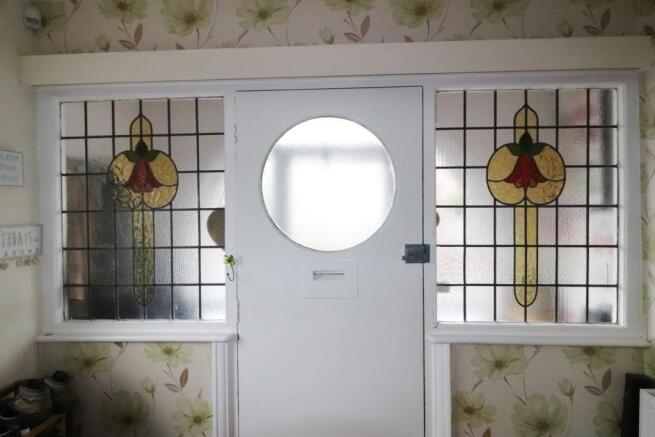 Front entrance door
