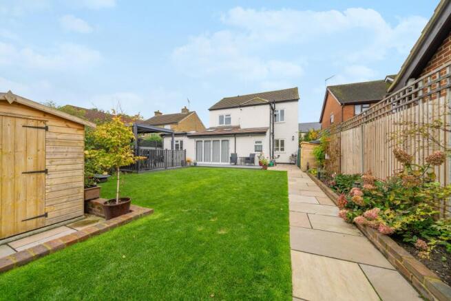 Rear of Property