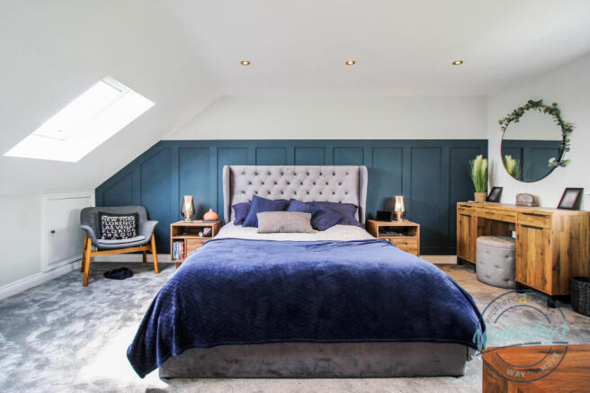 Main bedroom, loft conversion
