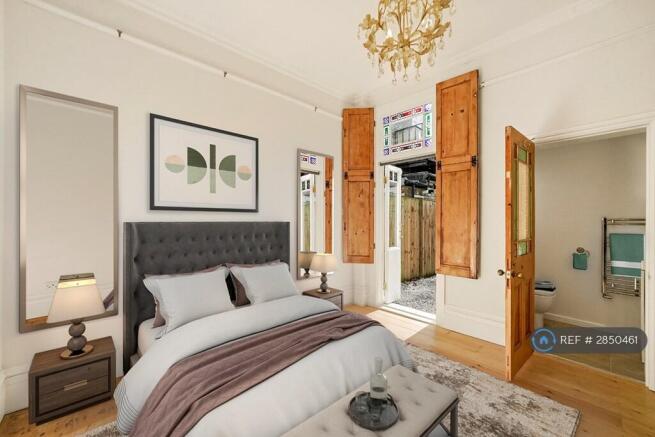 King-Sized Proportioned Bedroom