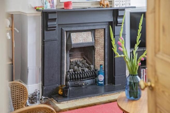 Feature fireplace