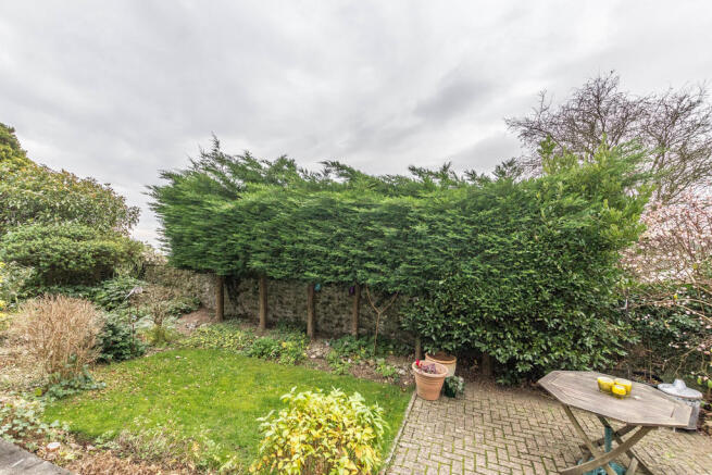 Rear garden