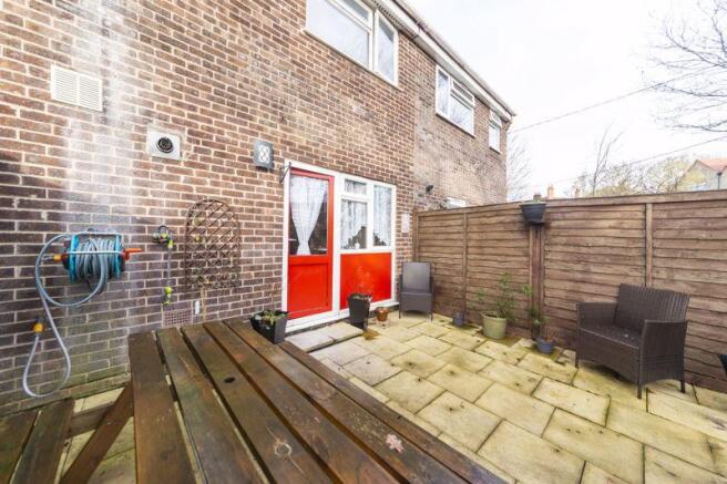 Rear garden