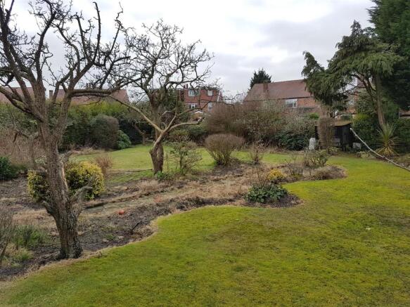Rear garden