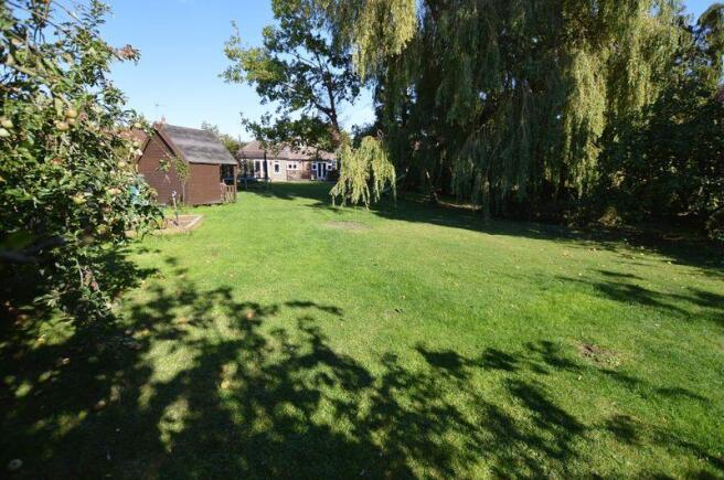 Rear garden