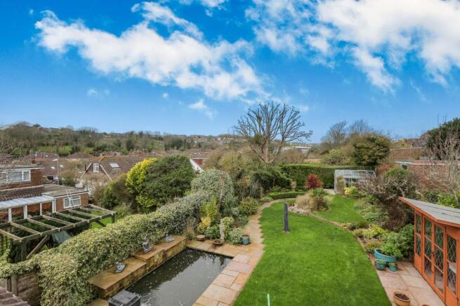 VIEW OF REAR GDN