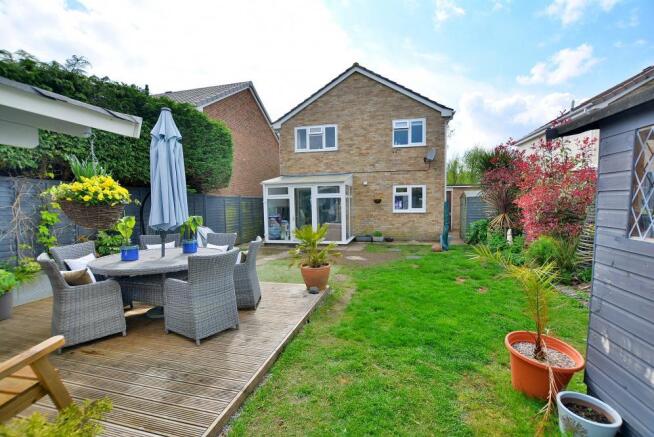 Rear of Property