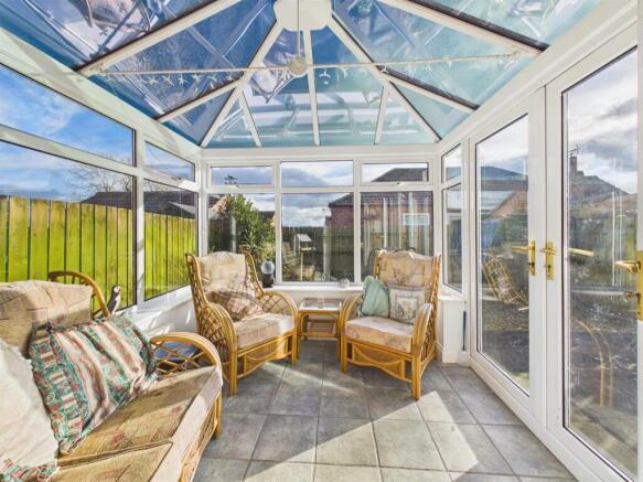 Upvc conservatory: