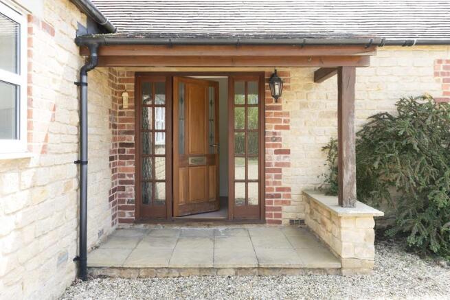 Entrance porch