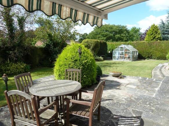 Rear garden