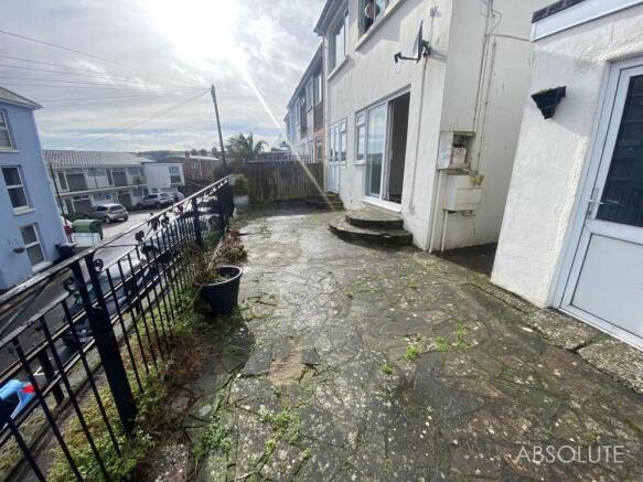 Rear garden