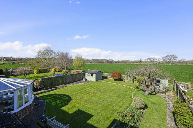Garden and view