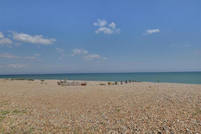Beach Immediately To The Rear