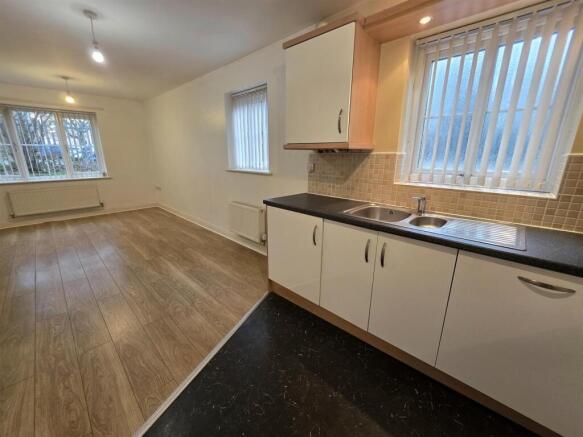 Kitchen to Living/Dining Room