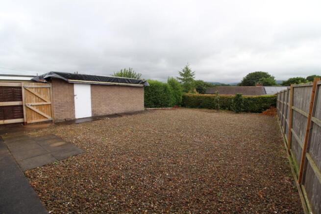 Rear garden
