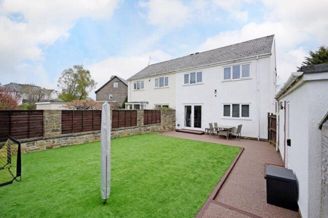 Rear of Property
