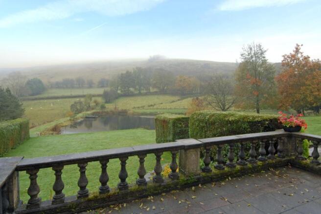 View over the grounds and beyond