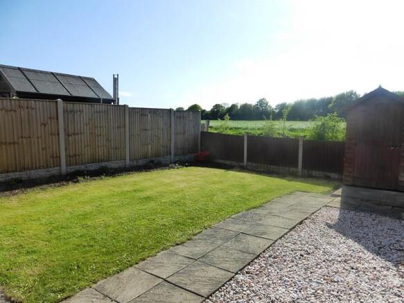 Rear garden