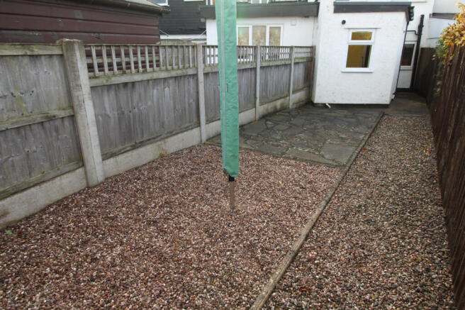 Rear garden