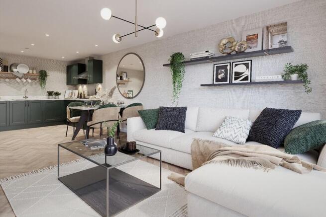 Modern open-plan living