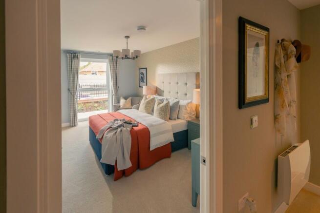 Show home bedroom