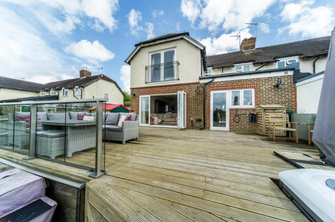 Decked area