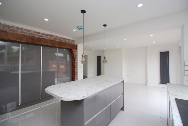 Extended L-Shaped Kitchen Diner