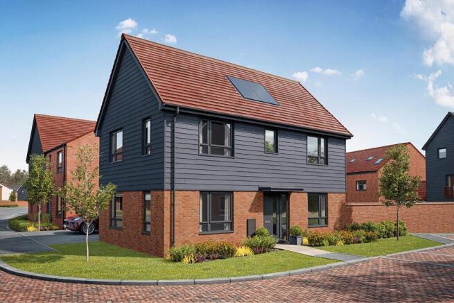 Artist's impression of a typical Aynesdale home