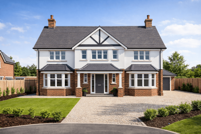 A RARE opportunity to acquire a self-build plot i