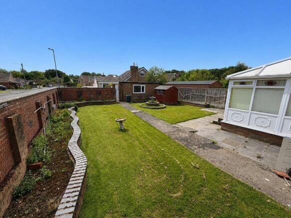 Rear of Property