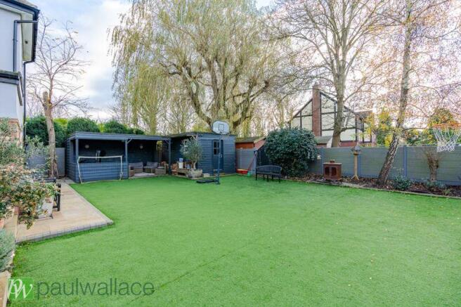 South Facing Rear Garden