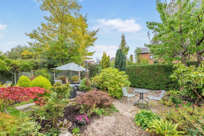 Rear garden