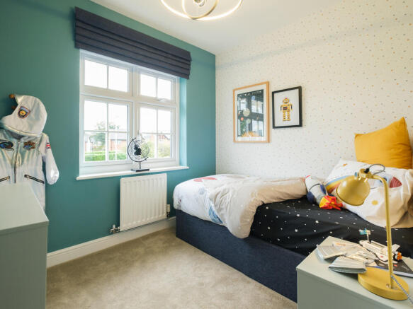 Bedroom 4 of the Stratford, a 4 bedroom house
