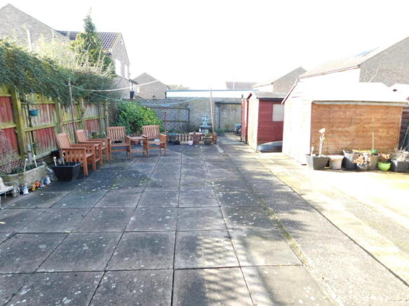 Rear Patio Area