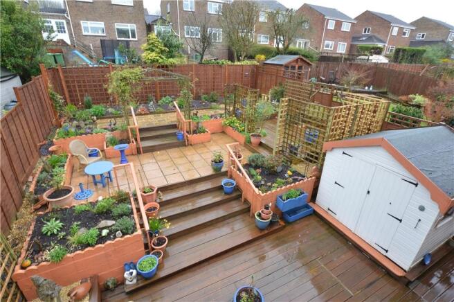 Rear garden