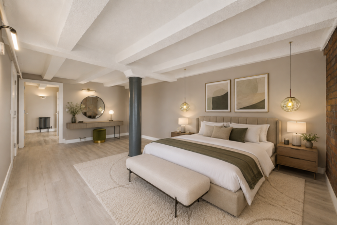 Master Bedroom Virtual Staging