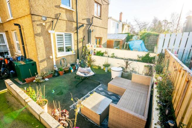 Rear Garden Seating Area.