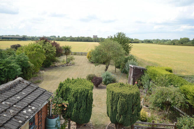 Rear Garden & Rural Views