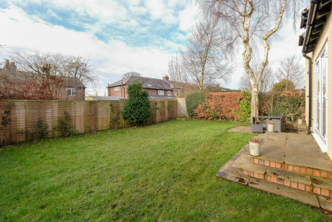 Rear garden