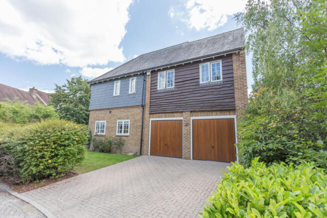 Driveway and double garage