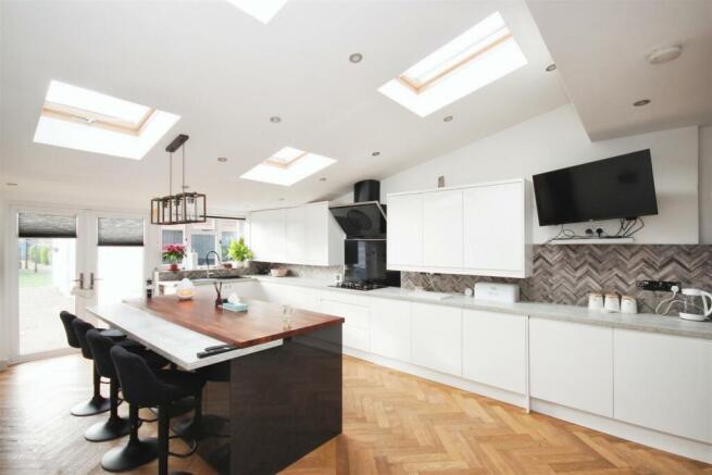 Extended Refitted Kitchen Diner