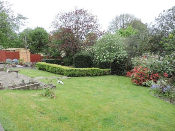 Rear garden