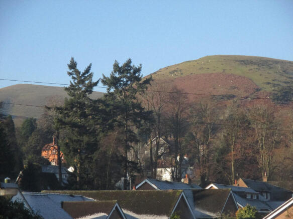 View of the hills