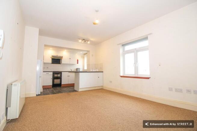 open plan living room