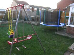 Rear garden