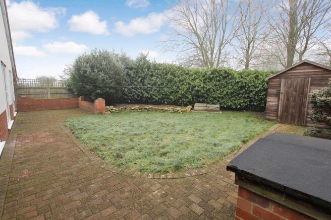 Rear garden