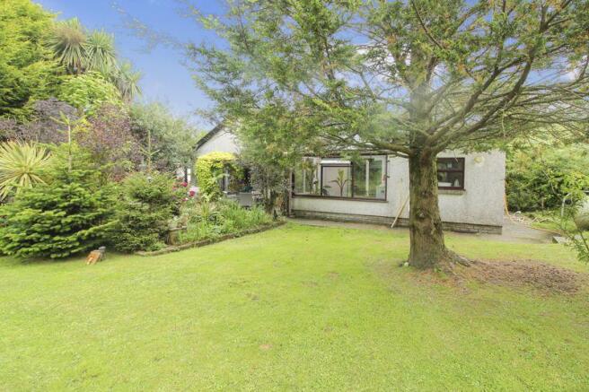 rear of property